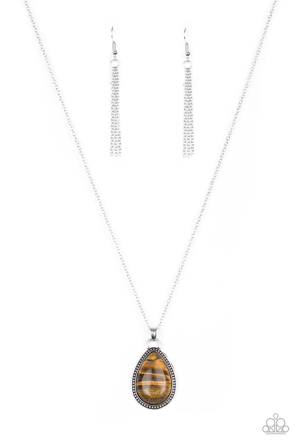 On The Home FRONTIER Brown Necklace