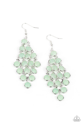 With All DEW Respect Green Earring
