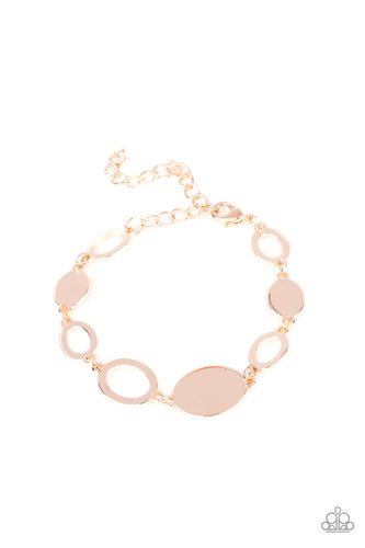 OVAL and Out Gold Bracelet