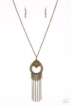 Load image into Gallery viewer, My Main MANTRA Brass Necklace