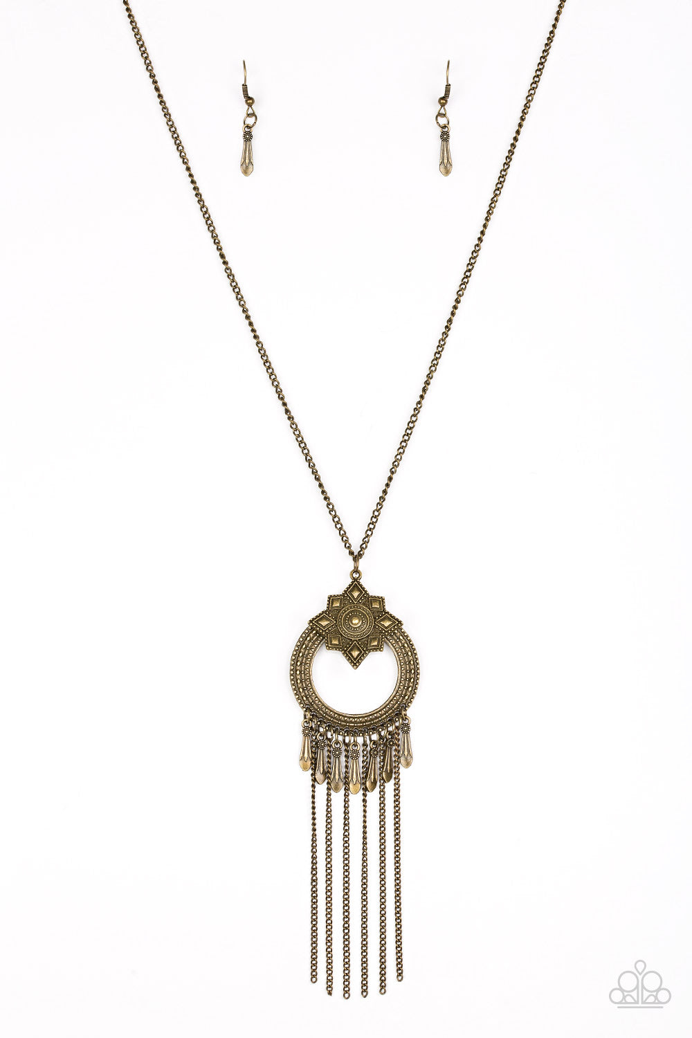 My Main MANTRA Brass Necklace