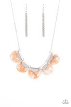 Load image into Gallery viewer, Mermaid Oasis Orange Necklace