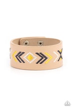 Load image into Gallery viewer, Cliff Glyphs Yellow Bracelet