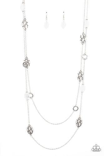 Cobble Creeks White Necklace