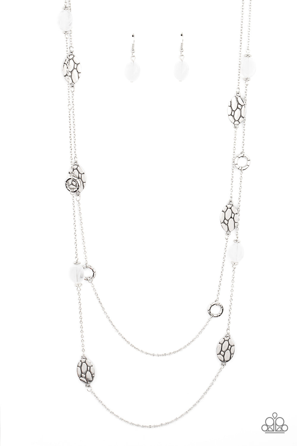 Cobble Creeks White Necklace