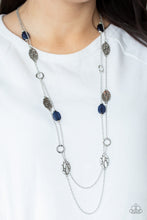 Load image into Gallery viewer, Cobble Creeks Blue Necklace