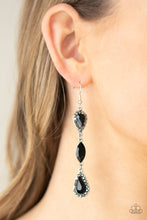 Load image into Gallery viewer, Test of TIMELESS Black Earring