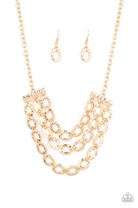 Repeat After Me Gold Necklace
