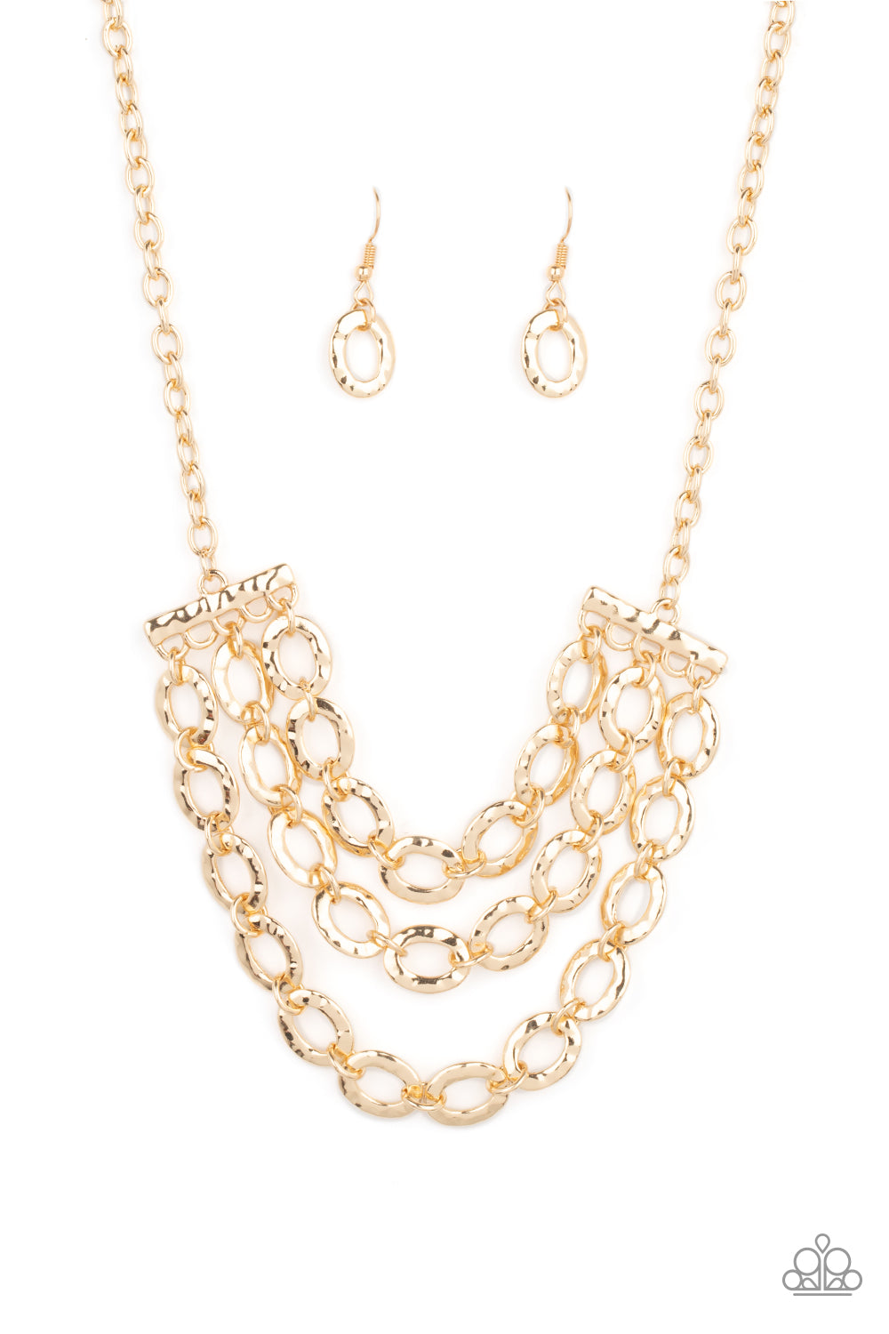 Repeat After Me Gold Necklace
