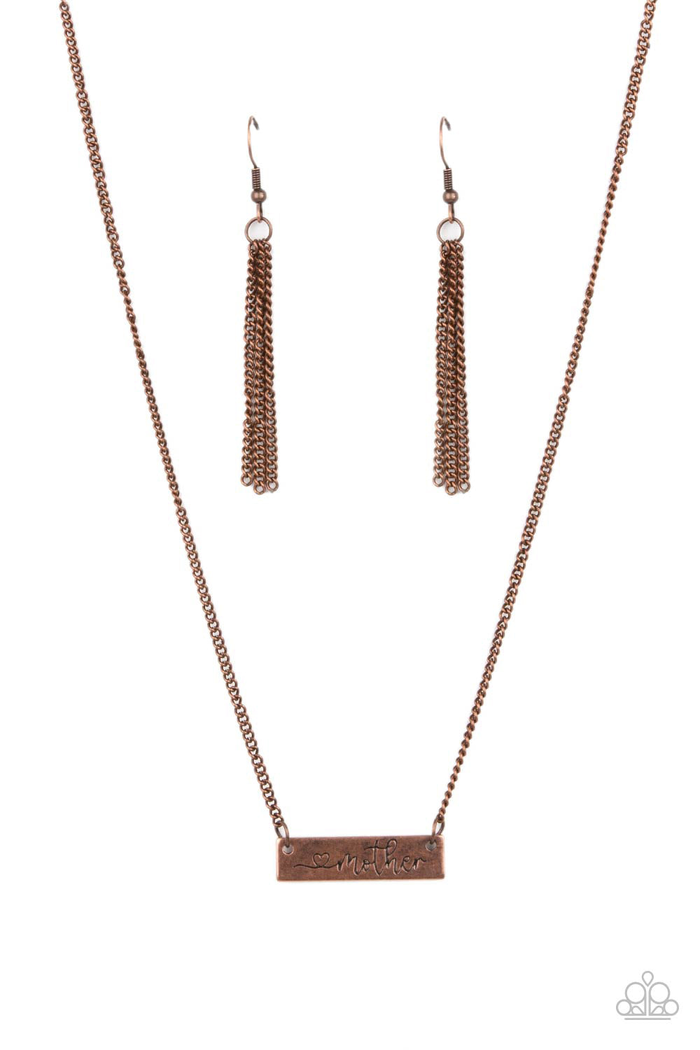 Joy Of Motherhood Copper Necklace
