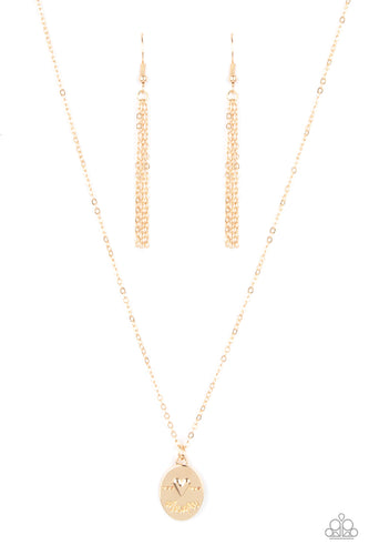 They Call Me Mama Gold Necklace