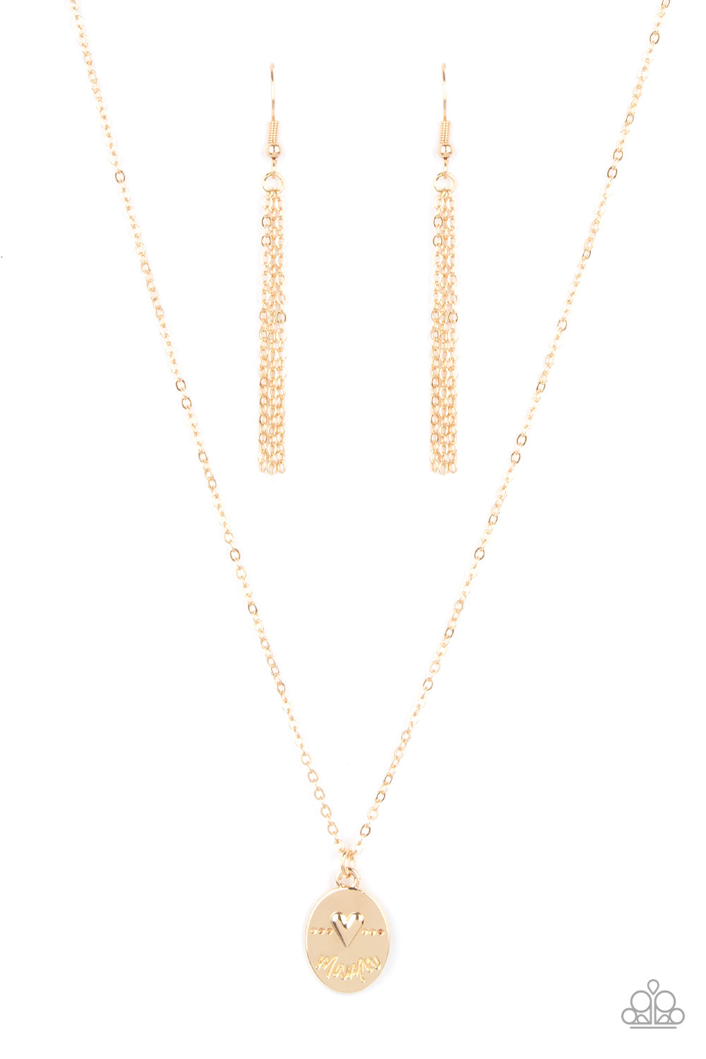 They Call Me Mama Gold Necklace
