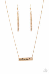 Living The Mom Life Gold Necklace