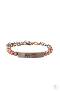 Mom Squad Copper Bracelet