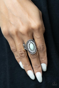 Tea Light Twinkle Blue Ring