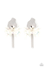 Load image into Gallery viewer, Harmonically Holographic White Earring