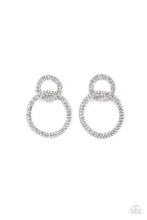 Load image into Gallery viewer, Intensely Icy Black Earring