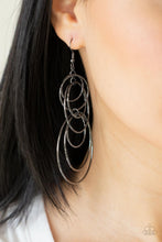 Load image into Gallery viewer, I Feel Dizzy Black Earring