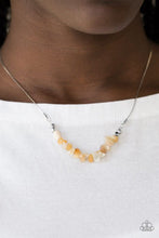 Load image into Gallery viewer, Back To Nature Yellow Necklace