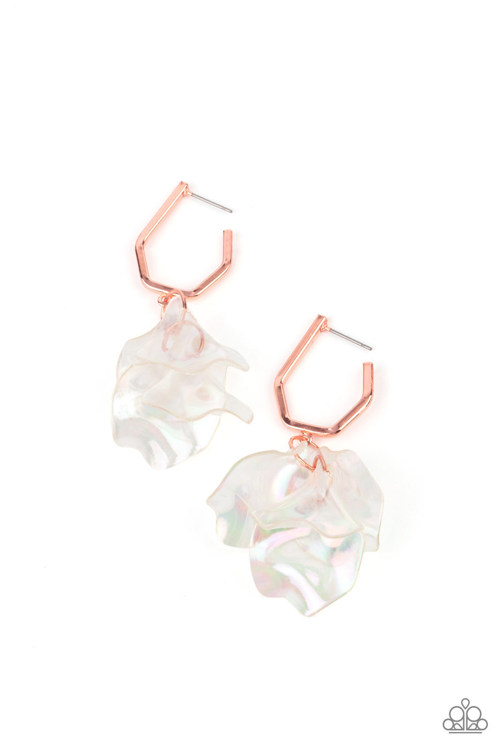 Jaw-Droppingly Jelly Copper Earring