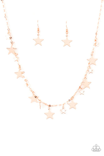 Starry Shindig Copper Necklace