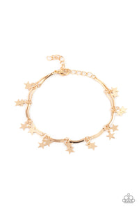 Party in the USA Gold Bracelet