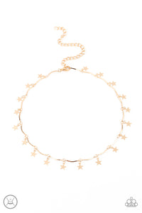 Little Miss Americana Gold Necklace