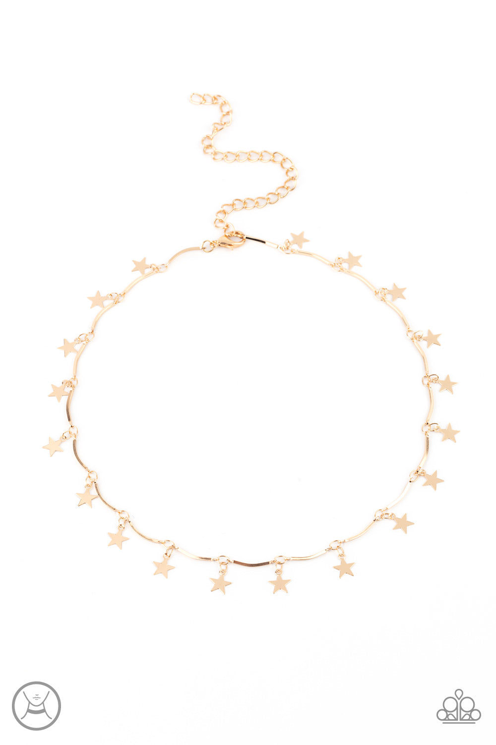 Little Miss Americana Gold Necklace