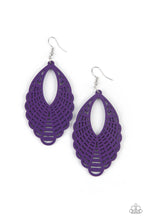 Load image into Gallery viewer, Tahiti Tankini Purple Earring