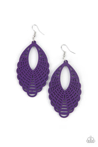 Tahiti Tankini Purple Earring