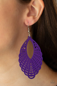 Tahiti Tankini Purple Earring