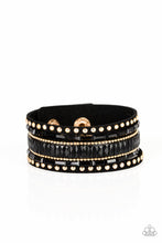 Load image into Gallery viewer, Rock Star Rocker Gold Bracelet