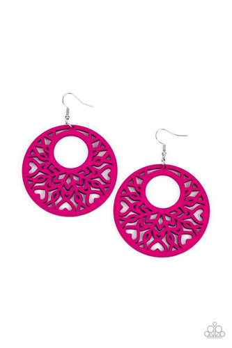 Tropical Reef Pink Earring