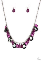 Load image into Gallery viewer, Hurricane Season Purple Necklace