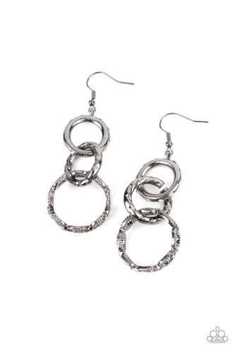 Shameless Shine Black Earring