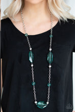 Load image into Gallery viewer, Crystal Charm Green Necklace