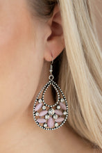 Load image into Gallery viewer, Dewy Dazzle Pink Earring