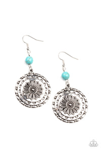 Flowering Frontiers Blue Earring