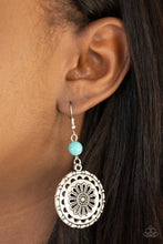 Load image into Gallery viewer, Flowering Frontiers Blue Earring