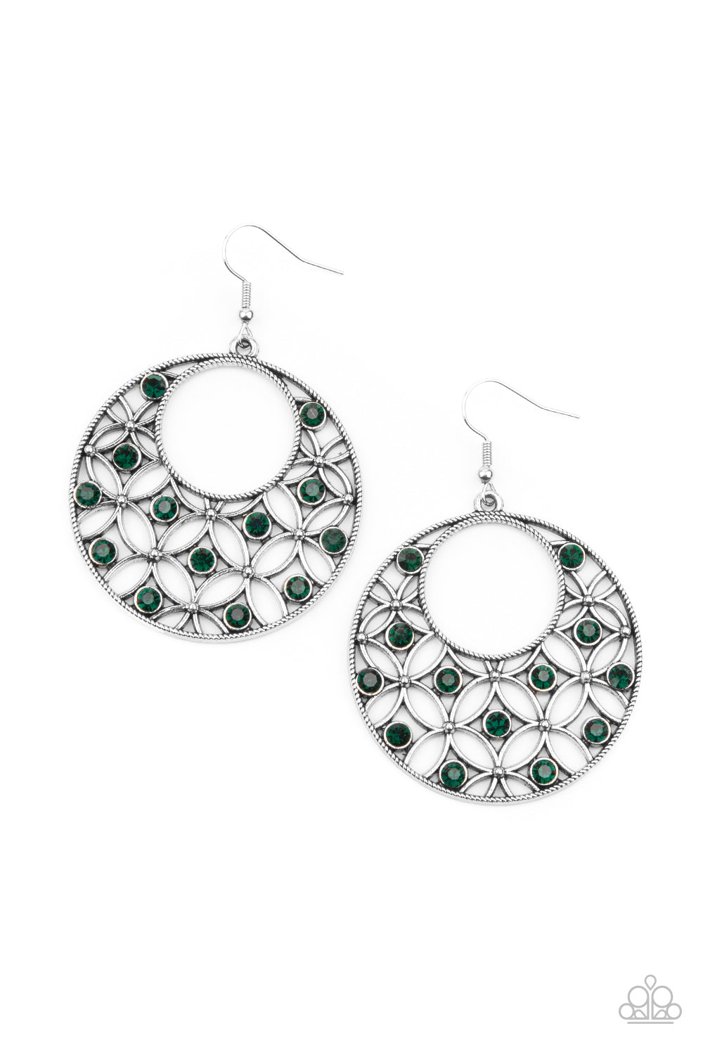 Garden Garnish Green Earring