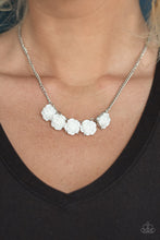 Load image into Gallery viewer, Garden Party Posh White Necklace