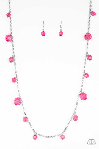 GLOW-Rider Pink Necklace