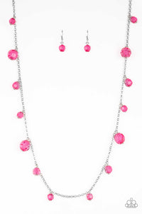 GLOW-Rider Pink Necklace