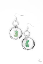Load image into Gallery viewer, Good-Natured Spirit Green Earring