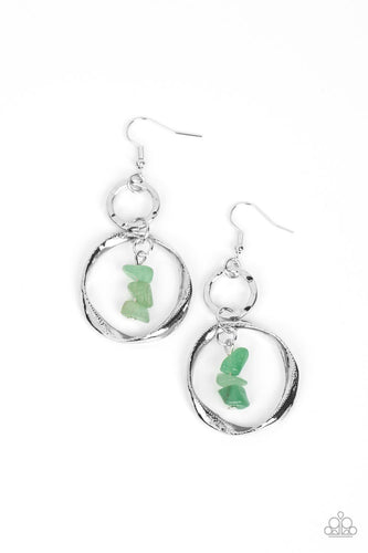 Good-Natured Spirit Green Earring