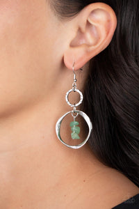 Good-Natured Spirit Green Earring