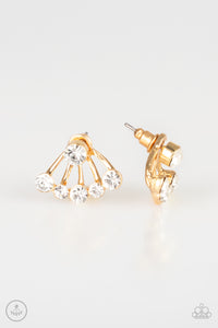 Jeweled Jubilee Gold Earring