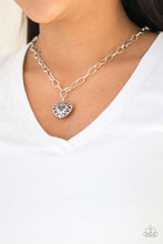 Load image into Gallery viewer, No Love Lost Silver Necklace
