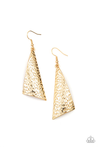Ready The Troops Gold Earring