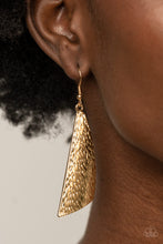 Load image into Gallery viewer, Ready The Troops Gold Earring